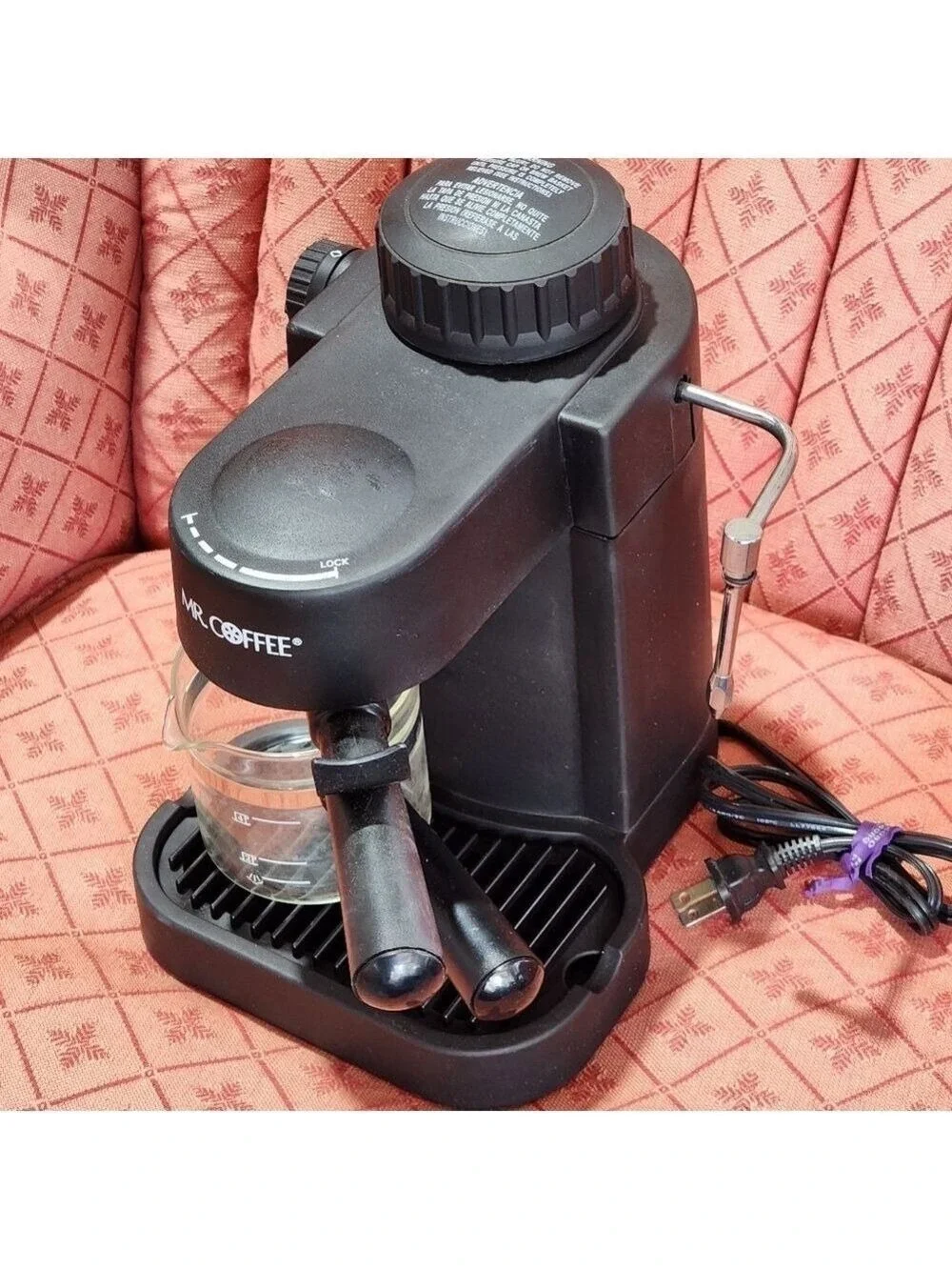 Mr. Coffee Cappuccino Espresso Maker w/ Frother ECM10